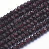 Natural Garnet Beads Strands G-K223-26-5mm-1