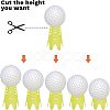 CHGCRAFT 17Pcs Plastic Golf Tee AJEW-CA0001-42-3