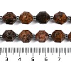 Natural Jasper Beads Strands G-O201B-140G-5