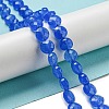 Natural Blue Agate Beads Strands G-NH0015-A01-01-2