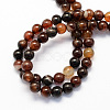 Natural Agate Beads Strands G-S121-6mm-2