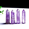 Point Tower Natural Amethyst Healing Stone Wands PW-WG80126-01-2