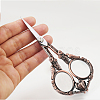 420 Stainless Steel Retro-style Sewing Scissors for Embroidery TOOL-WH0127-16R-3