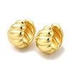 Rack Plating Brass Croissant Hoop Earrings for Women EJEW-G342-09G-1