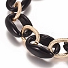 Resin Bag Strap Chains X-FIND-WH0051-93-2