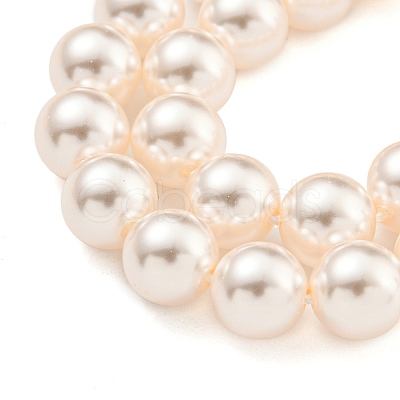 Glass Pearl Beads Strands HY-G002-01D-03-1