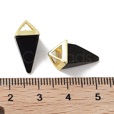 Natural Obsidian Pendants G-A222-02G-07-1