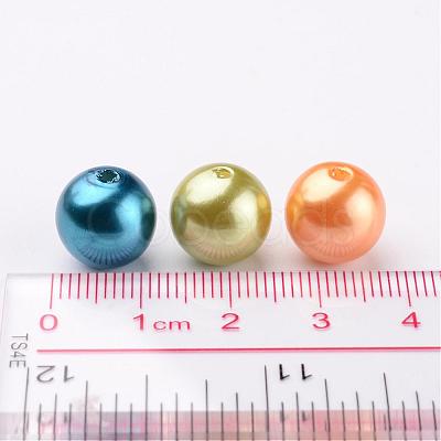 ABS Plastic Imitation Pearl Round Beads X-SACR-S074-12mm-M-1