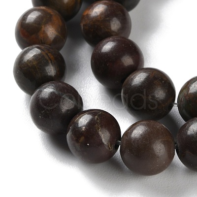 Natural Polychrome Jasper/Picasso Stone/Picasso Jasper Beads Strands G-C160-01-8mm-1