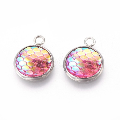 Resin Pendants RESI-L024-01-1