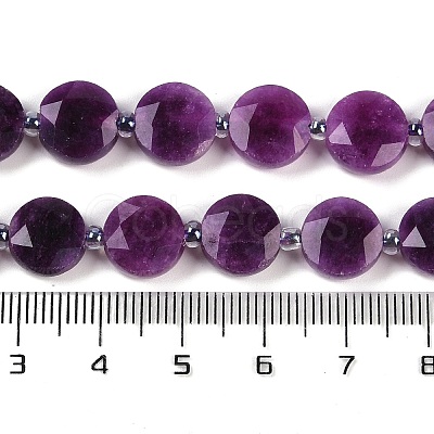 Natural Sugilite Beads Strands G-C116-A33-01-1