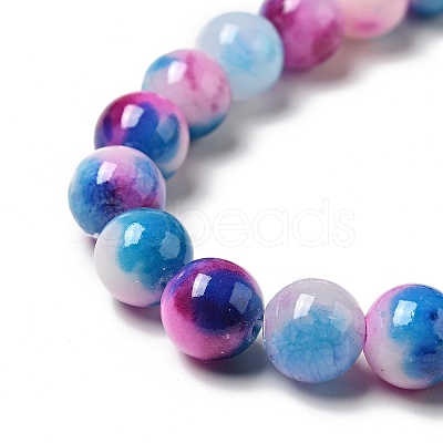 Jade Beads Strands X-G-D264-8mm-XH10-1