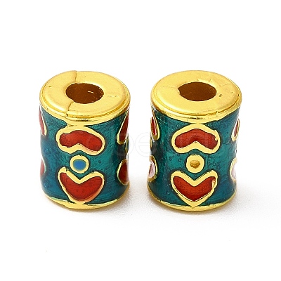 Alloy Enamel Beads ENAM-M048-12MG-D-1