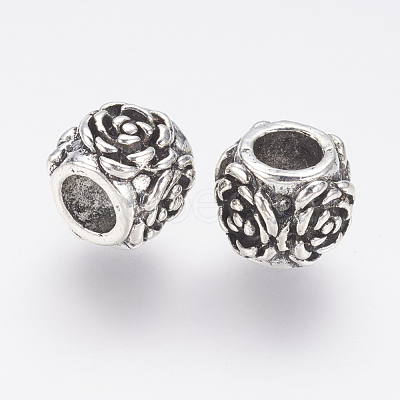 Alloy European Beads PALLOY-J707-05AS-1