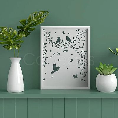 PET Hollow Out Drawing Painting Stencils DIY-WH0405-0006-1