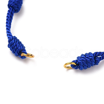 Adjustable Braided Nylon Cord Bracelet Making AJEW-JB00758-04-1