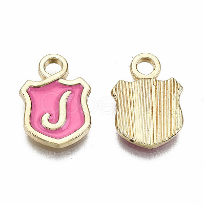 Alloy Enamel Charms ENAM-T012-03J-RS-1