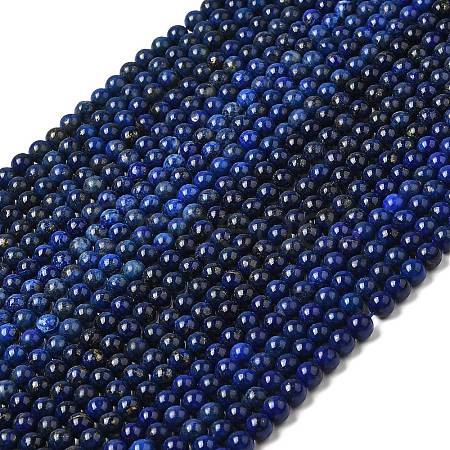 Natural Lapis Lazuli Beads Strands G-K311-14A-7MM-1