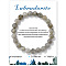 Natural Labradorite Beaded Stretch Bracelets, Round, 7-1/2 inch(19cm)