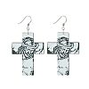 304 Stainless Steel Dangle Earrings EJEW-FS00010-1