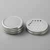 Aluminium Shallow Round Candle Tins AJEW-WH0312-58C-3