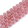 Natural Chalcedony Beads Strands G-R482-29-10mm-1