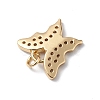 Brass Micro Pave Cubic Zirconia Charms KK-E003-02G-2