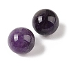 Natural Amethyst No Hole Sphere Beads G-K353-04D-03-2