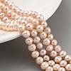 Natural Cultured Freshwater Pearl Beads Strands PEAR-C003-13A-2