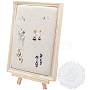 Rectangle Wooden Jewelry Display Stands ODIS-WH0025-42-1