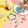 PandaHall Elite 120Pcs 6 Colors Easter Themed Handmade Polymer Clay Beads CLAY-PH0001-92-5