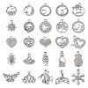 Pandahall 50Pcs 25 Styles Alloy Rhinestone Charms FIND-TA0002-94-1