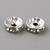 50Pcs Alloy Rhinestone Spacer Beads ALRI-SZC0003-05S-07-2