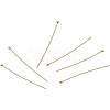 Brass Ball Head Pins KK-BC0003-99-0.6x45-4