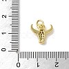 Rack Plating Brass Micro Pave CLear Cubic Zirconia Charms KK-C053-12G-3