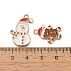 Christmas Theme Alloy Enamel Pendants FIND-M039-01D-3