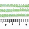 Transparent Glass Beads Strands EGLA-A044-T2mm-MB09-5