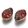 Handmade Cloisonne Beads CLB-S006-14-01-2