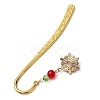 Christmas Theme Alloy  Hook Bookmarks AJEW-JK00334-5