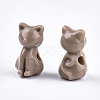 Opaque Acrylic Kitten Beads MACR-S830-02K-1