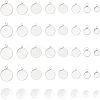 Unicraftale DIY Half Round Mixed Size Pendant Making Kits DIY-UN0002-41P-8