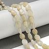 Natural Rainbow Moonstone Beads Strands G-P544-D03-01-2