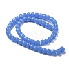 Imitation Jade Glass Beads Strands GLAA-NH0002-A02-2