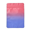 Two Tone Rectangle Plastic Zip Lock Gift Bags OPP-B006-01A-03-2