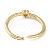 Brass Cuff Rings RJEW-L100-006G-3
