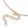 Brass Micro Pave Cubic Zirconia Pendant Necklaces NJEW-JN02934-01-3