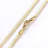 304 Stainless Steel Herringbone Chain Necklaces X-MAK-L015-13G-1
