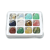 Natural & Synthetic Mixed Stone Pendants G-S293-04-B-1