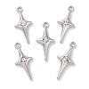 Rack Plating Alloy Rhinestone Pendants PALLOY-F311-06P-1