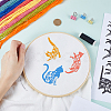 PVA Water-soluble Embroidery Aid Drawing Sketch DIY-WH0514-013-3